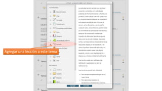 Agregar una lección a este tema

 