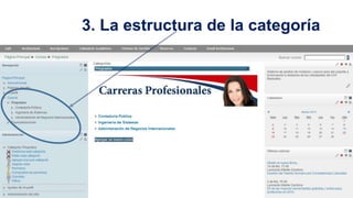 3. La estructura de la categoría

 