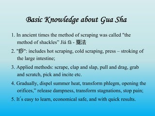 Gua Sha Treatment Pdf