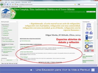 Espacios abiertos de debate y reflexión 