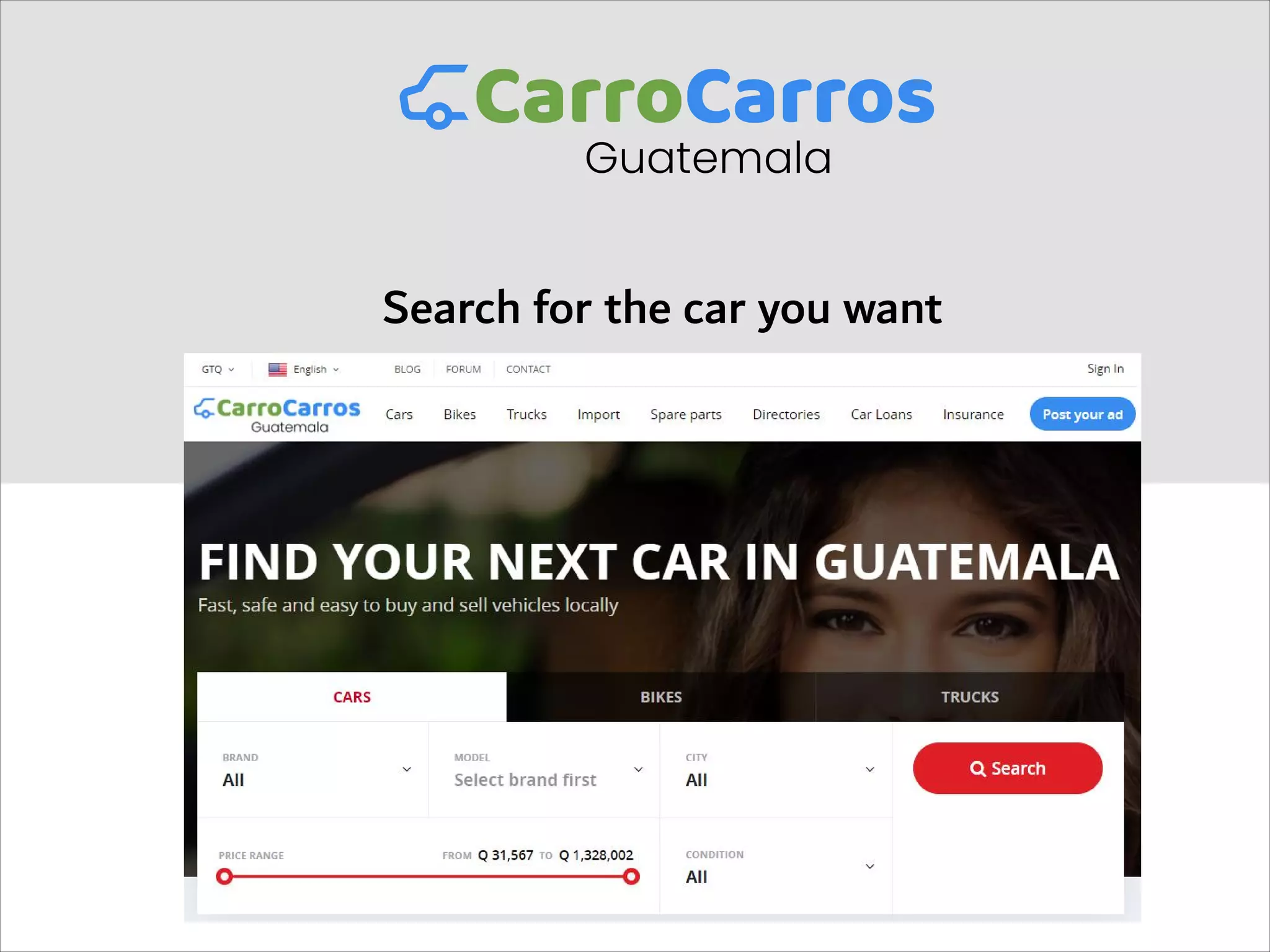 Compre carros en Guatemala con Guatemala.carrocarros.com