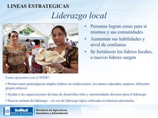 Guatemala - Programa de agricultura familiar y centros de aprendizaje para el desarrollo rural