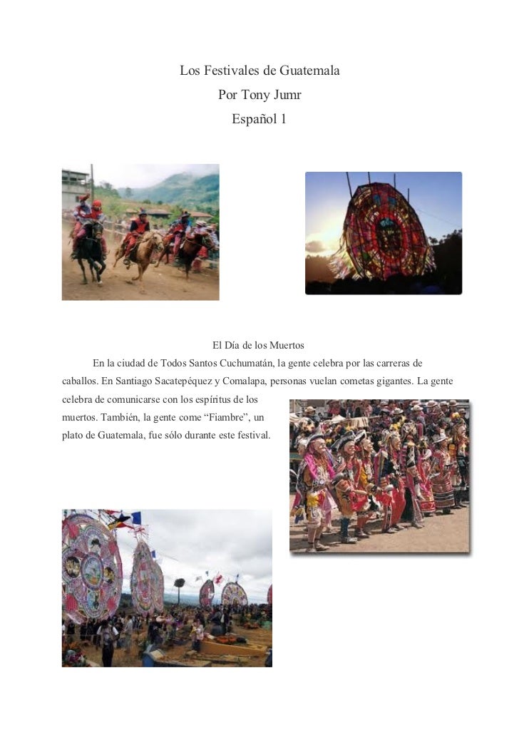 Guatemala festival poster