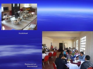 Kooklokaal Restaurant en theorielokaal 