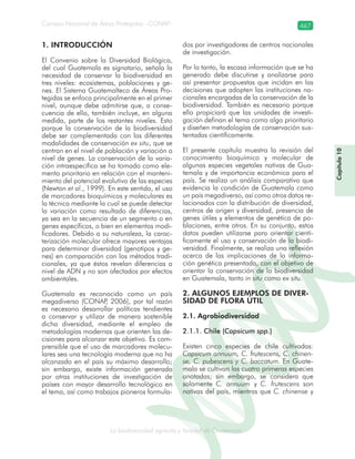 Guatemala y su Biodiversidad