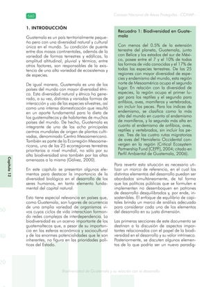 Guatemala y su Biodiversidad