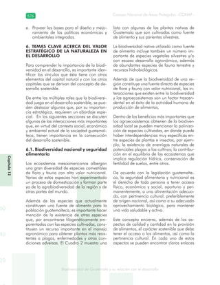 Guatemala y su Biodiversidad