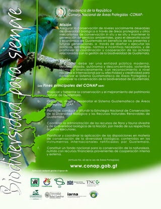 Guatemala y su Biodiversidad