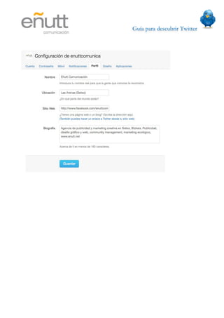 Guía para descubrir Twitter
 
 