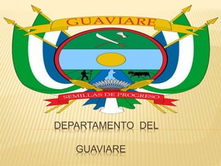 DEPARTAMENTO DEL
GUAVIARE
 