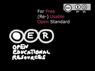 For Free 
(Re-) Usable
Open Standard
 