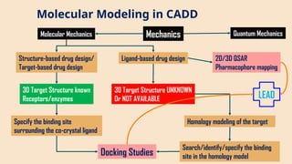 Introduction to computer-aided drug designing | PPTX