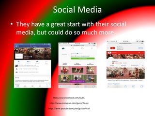 Pagina top web gucci