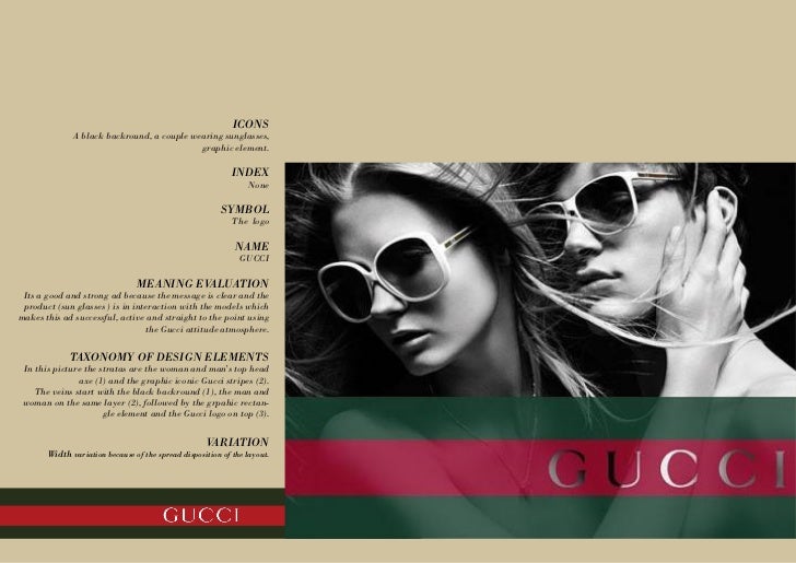 advertising gucci