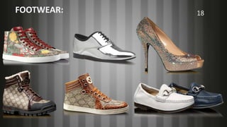 FOOTWEAR: 18
 