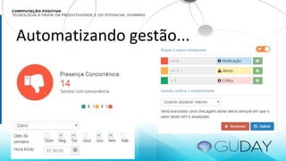 Automatizando gestão...
 