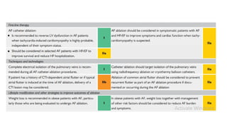 guidelines on managemnet for AF whats new | PPTX