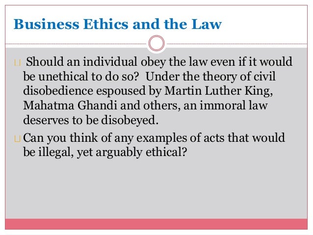 law and ethics for business owners Start studying chapter 4 - business ethics learn ethics is less certain than law business owners' misbehavior can have negative consequences for. law and ethics for business owners Start studying chapter 4 - business ethics learn ethics is less certain than law business owners' misbehavior can have negative consequences for.