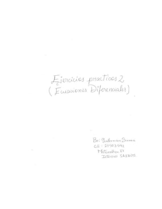 Guellerman ecuaciones diferenciales