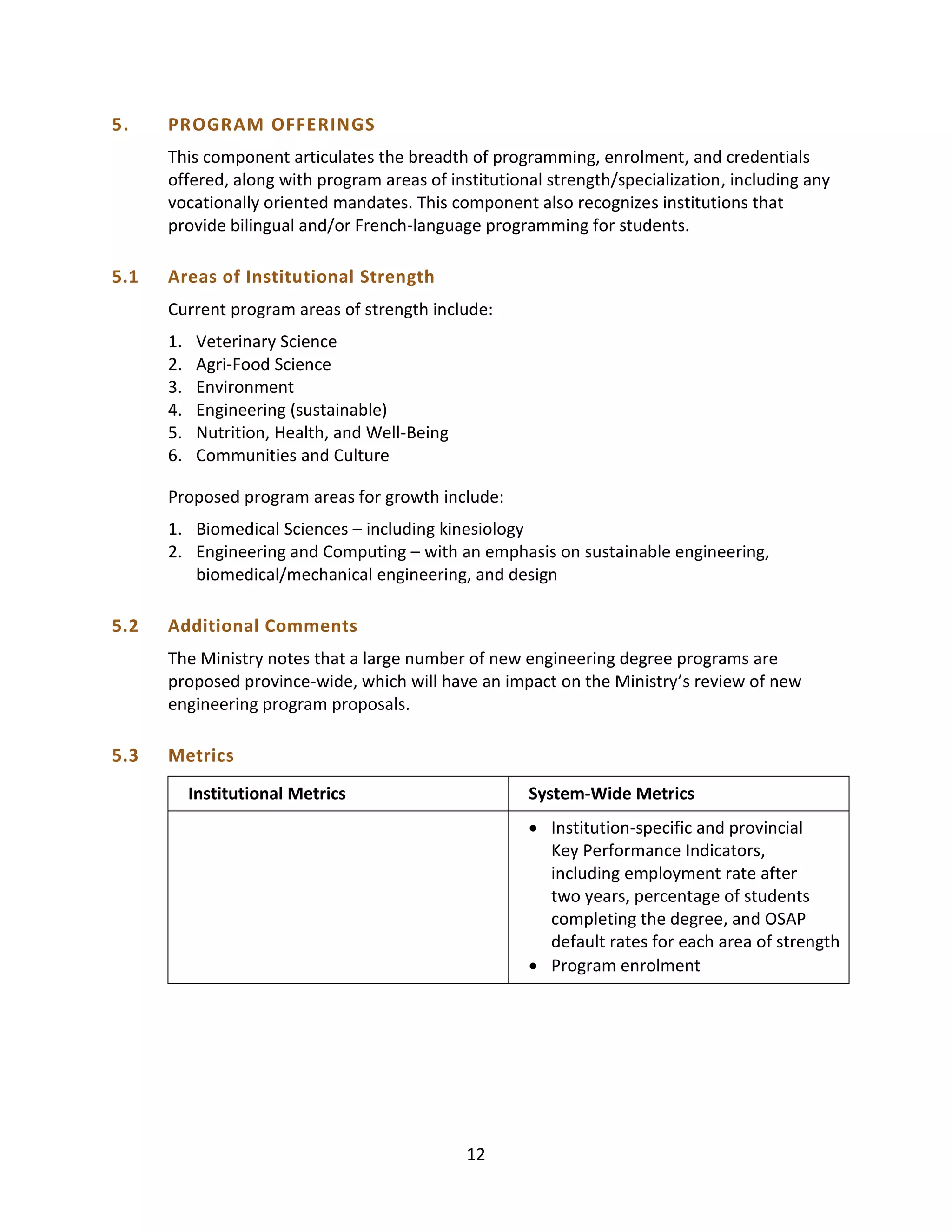 university of Guelph strategic mandate agreement | PDF