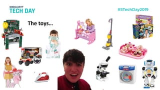 Can I create a machine learning model to categorize toys?
Step 0:
the question
 