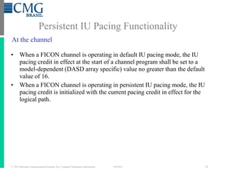 Desmystifying Extended Distance FICON (aka Persistent IU Pacing), por ...
