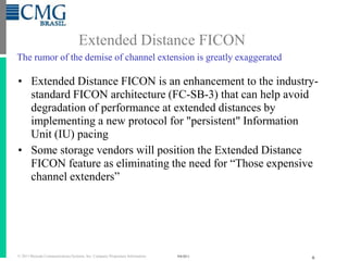 Desmystifying Extended Distance FICON (aka Persistent IU Pacing), por ...