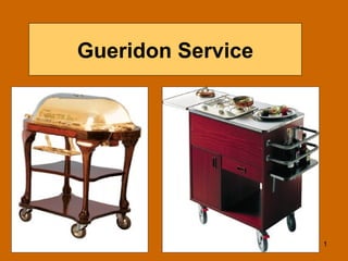 Gueridon Service 