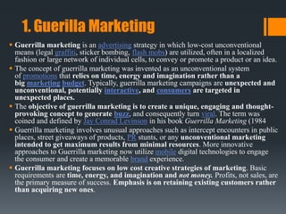 Guerilla Marketing & Partnerships