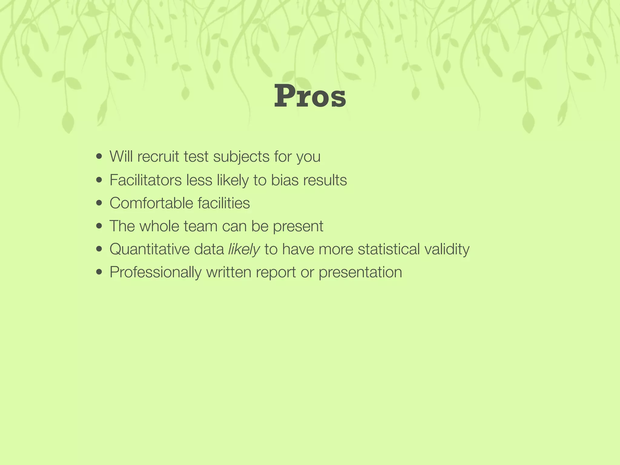 Guerilla Usability Testing
