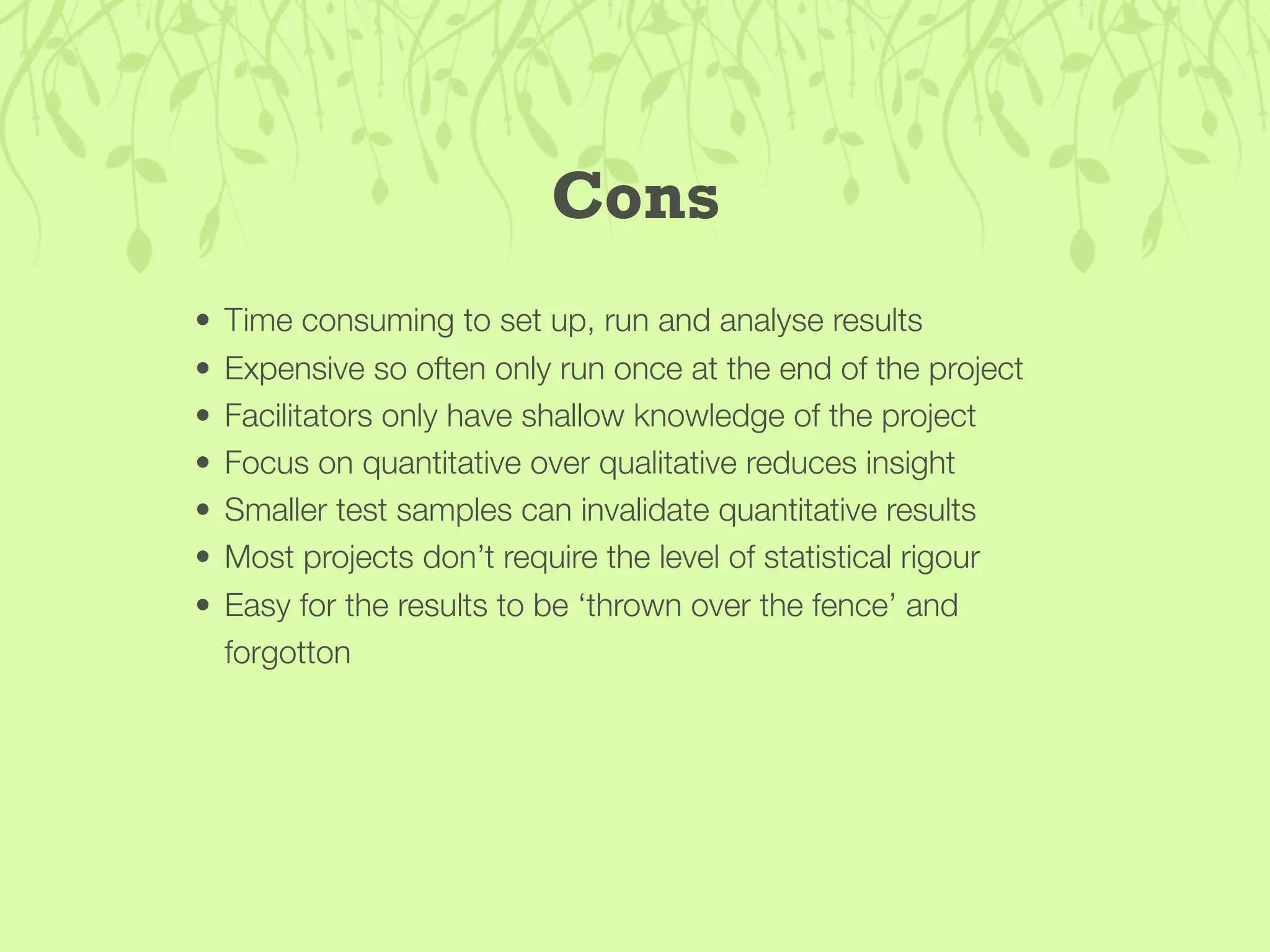 Guerilla Usability Testing