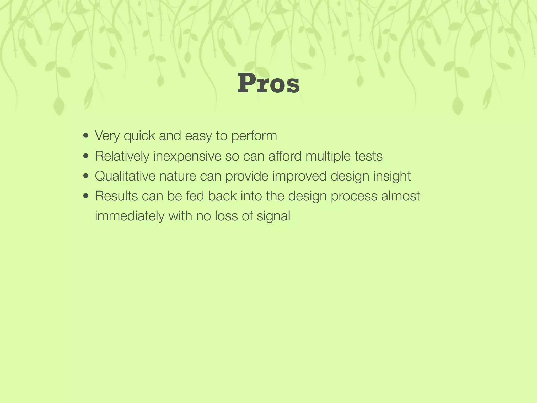 Guerilla Usability Testing