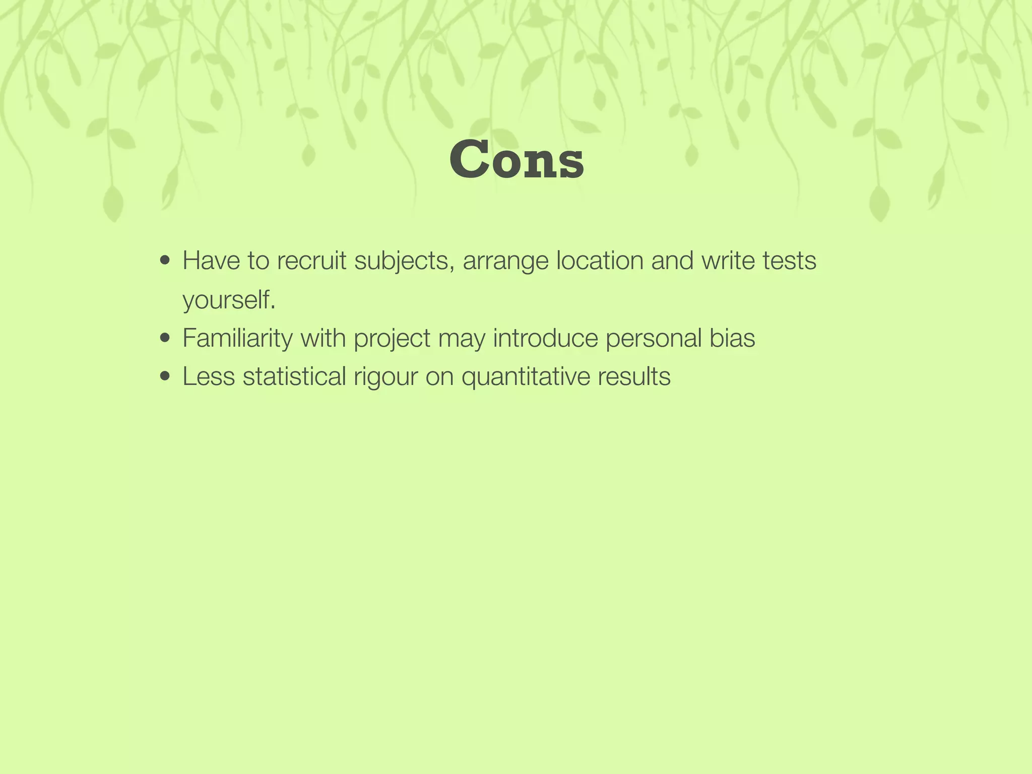 Guerilla Usability Testing