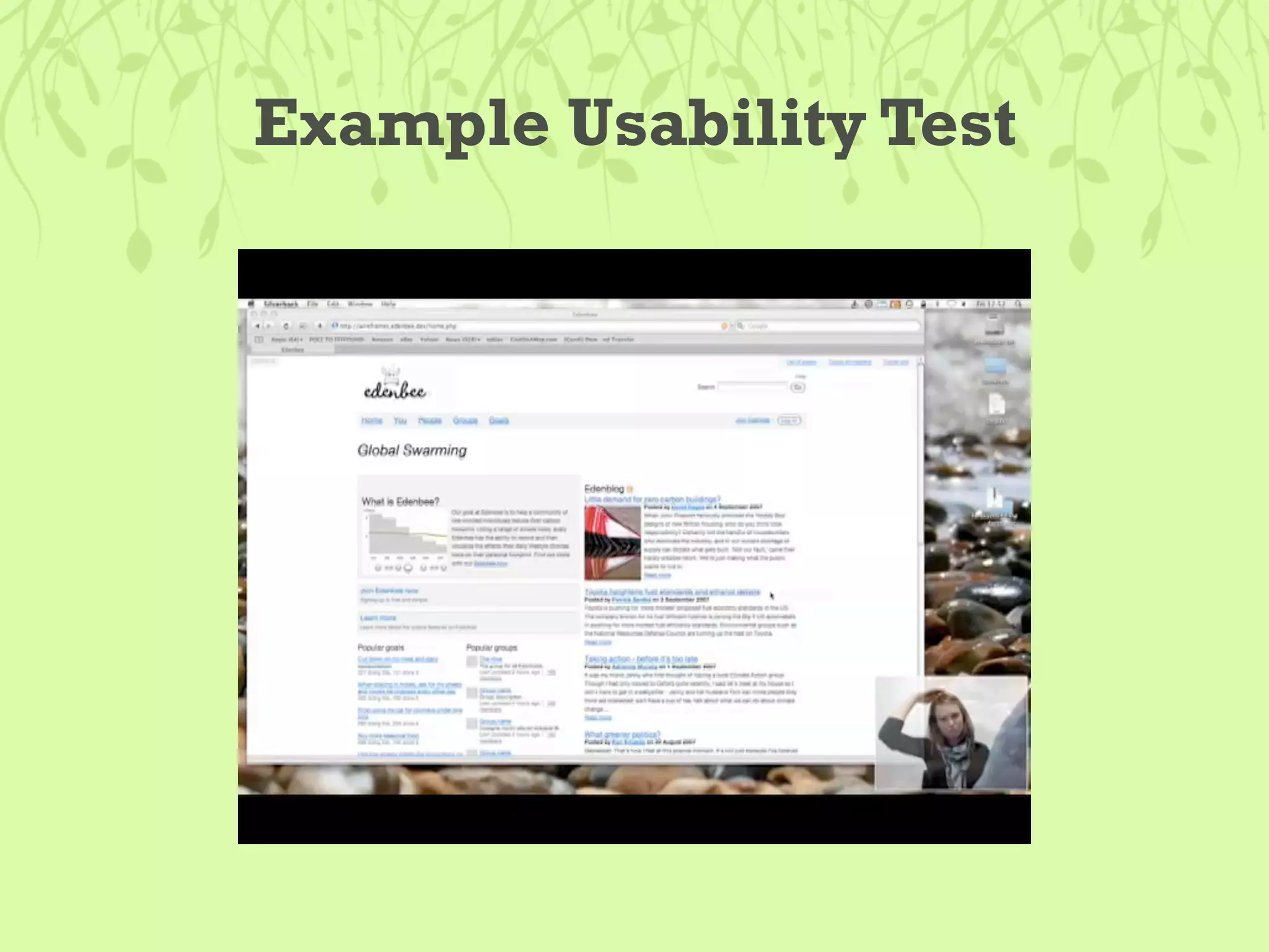 Guerilla Usability Testing