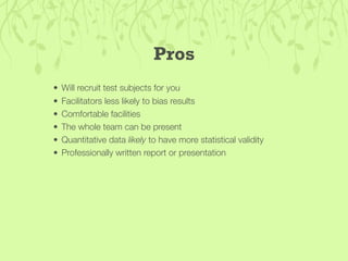 Guerilla Usability Testing