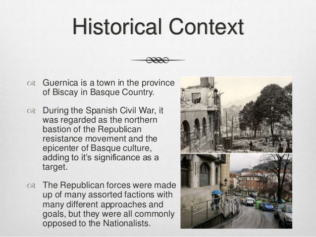 11VA Theory - Guernica, Historical Context