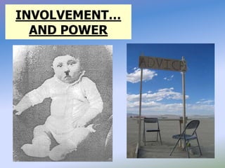 INVOLVEMENT…
AND POWER
 