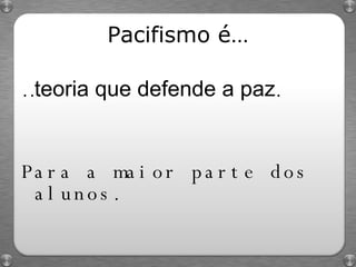 PPT - GUERRA E PAZ PowerPoint Presentation, free download - ID:3133715