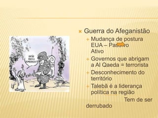 Guerra ao terror | PPTX