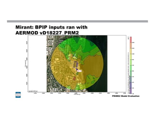 Mirant: BPIP inputs ran with
AERMOD vD18227_PRM2
PRIME2 Model Evaluation
 