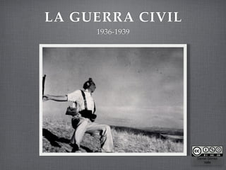 LA GUERRA CIVIL
     1936-1939




                  Daniel Gómez
                      Valle
 