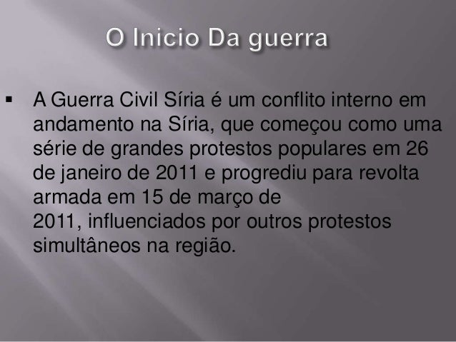 Guerra da síria