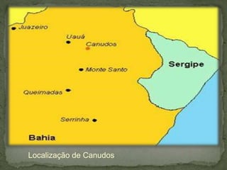 Localização de Canudos
 
