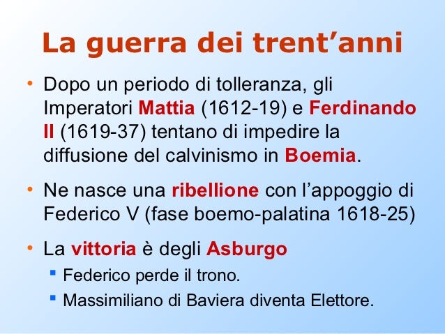 Guerra dei trent'anni