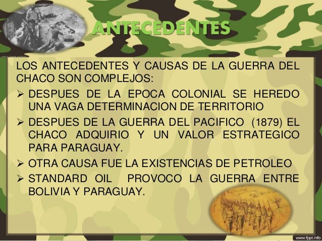 Guerra del chaco
