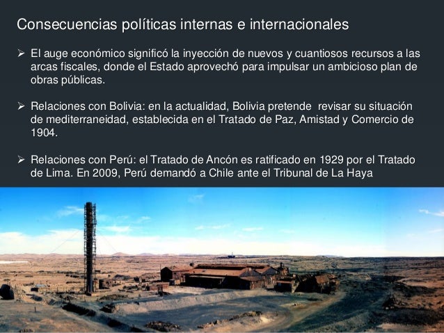 Guerra Del Pac fico Consecuencias