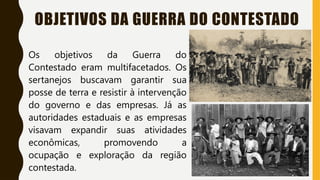 A Guerra do Contestado: Conflito, Causas e Consequências Históricas no ...