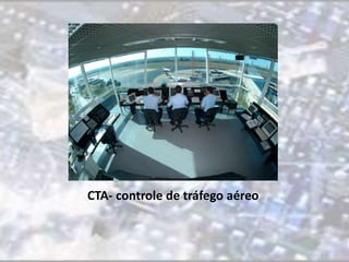 CTA- controle de tráfego aéreo 
 