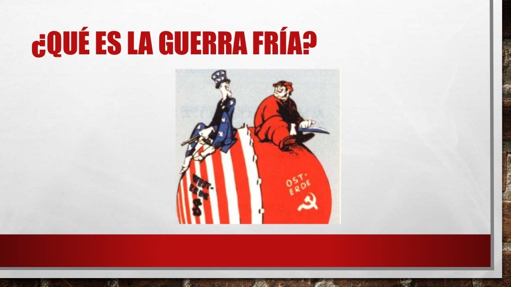 Antecedentes de la Guerra Fría