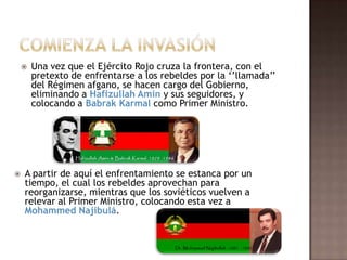 A finales de la década, sobre 1978, comenzaron las primeras manifestaciones violentas por parte de grupos rebeldesAño clave: 1979